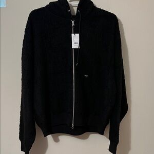 HUF Black Zip-Up Jacket